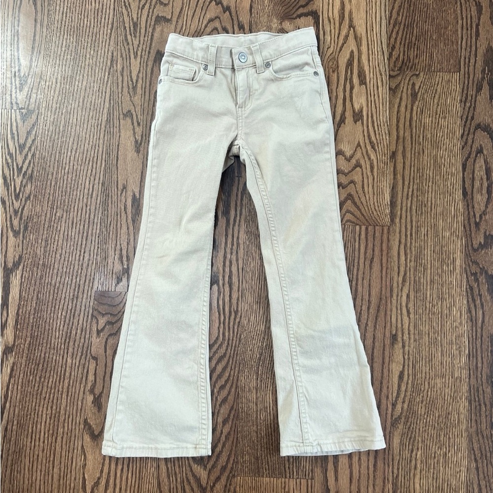 ❤️3/$20❤️ 7 slim girls bootcut khaki jeans
